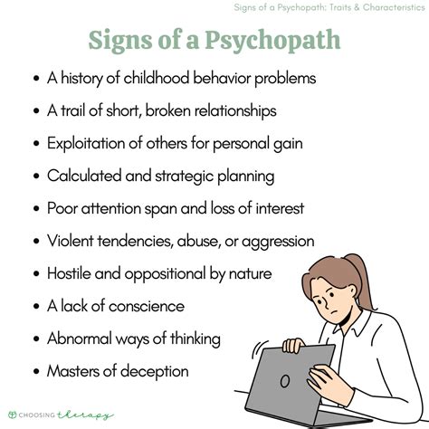 Early signs of psychopathic behavior