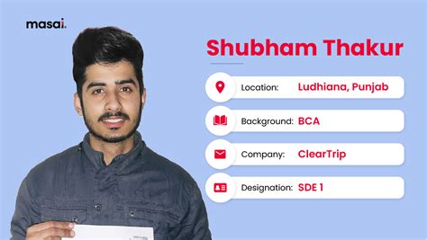 Earnings and Financial Status of Shubham Thakur