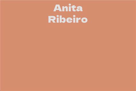 Education and Career Journey of Anita Ribeiro