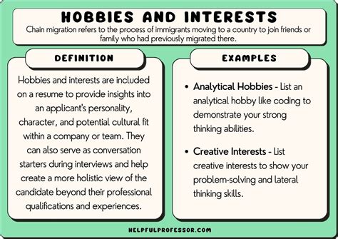 Education and Personal Hobbies