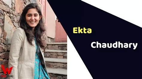 Ekta Chaudhary Garden Up Biography: Career Journey