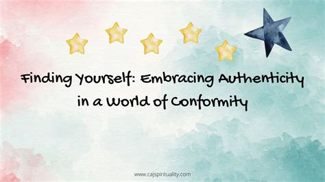 Embracing Authenticity: Finding Freedom in a World of Popularity