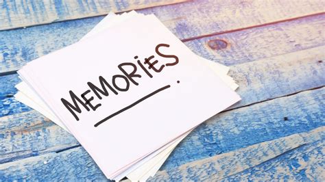 Embracing Memories: Finding Acceptance and Fulfillment in Cherished Moments from the Past