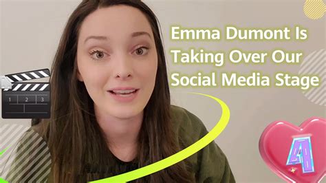 Emma Dumont's Social Media Presence