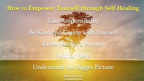 Empowering Yourself: Steps towards Healing