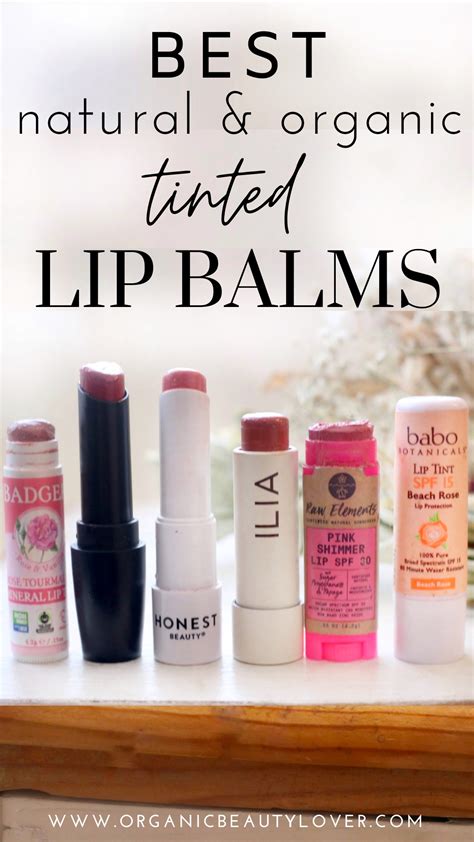 Enhance Your Natural Look with a Tinted Lip Balm