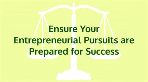 Entrepreneurial Pursuits and Financial Success