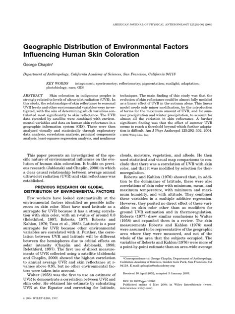 Environmental Factors Influencing Coloration