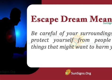 Escaping Danger: Understanding the Escape Fantasies in Dreams