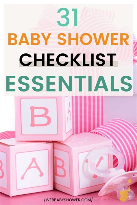 Essential Items for Hosting an Unforgettable Baby Shower