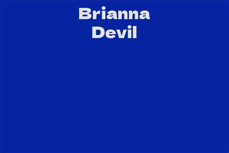 Estimating Briana Devil's Financial Status