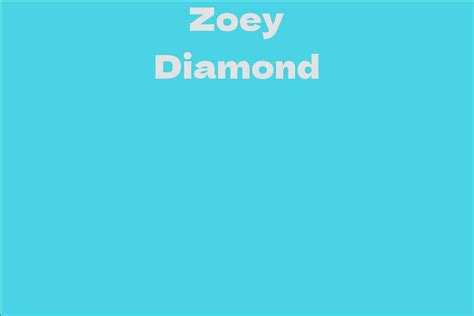 Estimating Zoey Diamond's Wealth