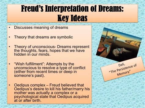 Examining Freud's Theory on Dream Analysis