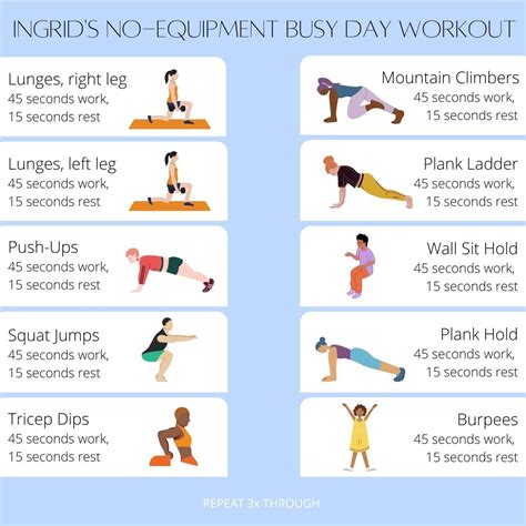 Exercise Routine and Health Tips