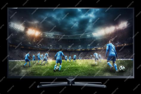 Experiencing the Thrill of Football Action from the Comfort of Your Living Room