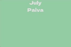 Explore July Paiva's Professional Achievements