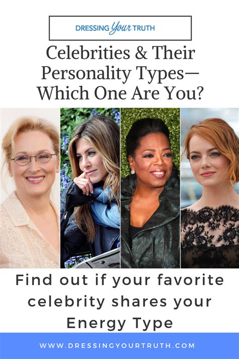 Explore the Personality of Your Favorite Celebrity