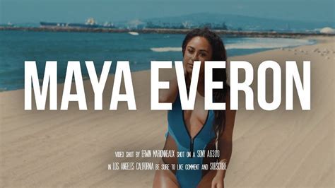 Explore the journey and accomplishments of Maya Everon