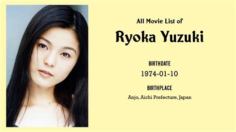 Exploring An Yuzuki's Filmography and Achievements