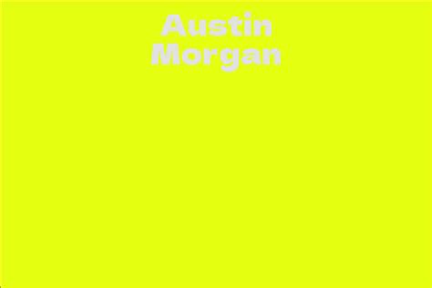 Exploring Austin Morgan's Unique Style