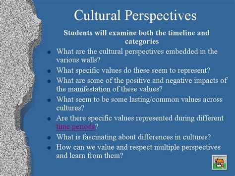 Exploring Cultural Perspectives