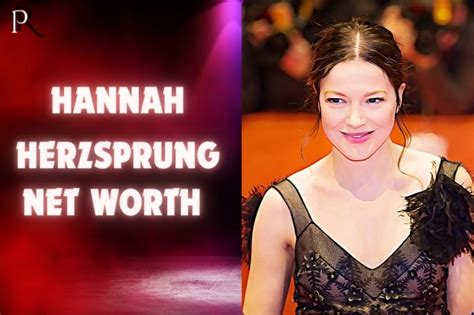 Exploring Hannah Herzsprung's Financial Status