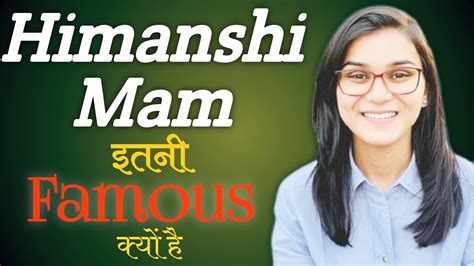 Exploring Himanshi's Career and Achievements