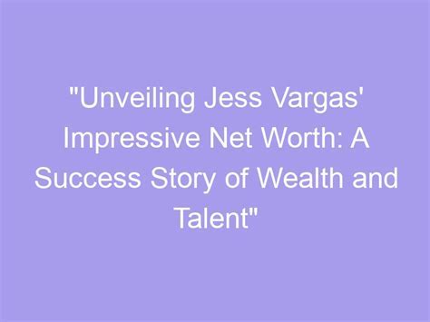 Exploring Jess Davies' Wealth and Achievements