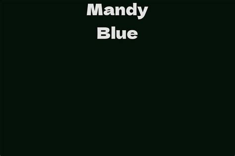 Exploring Mandy Blue's Career Success