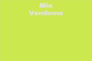 Exploring Mia Vendome's Success and Net Worth