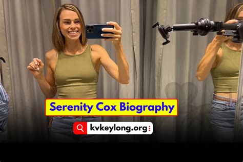 Exploring Serenity Cox's Age and Year of Birth