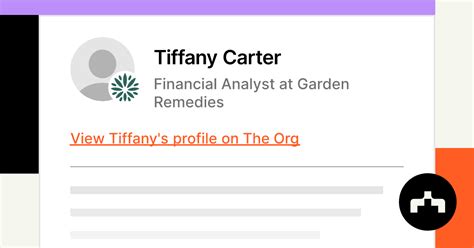 Exploring Tiffany Carter's Financial Status