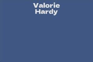 Exploring Valorie Hardy's Successful Career Path