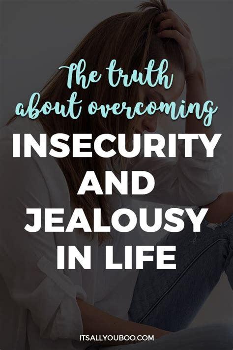 Exploring Your Insecurities and Jealousy