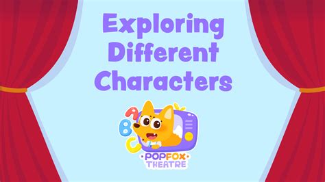 Exploring different characters