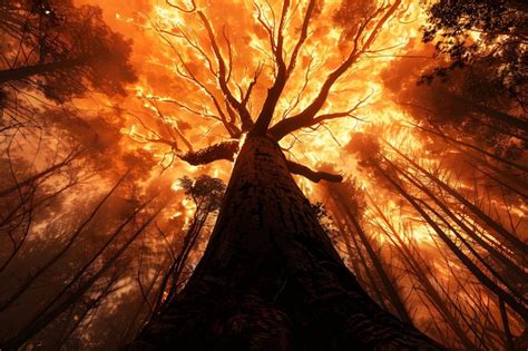 Exploring the Cultural Significance of Dreaming about Trees Engulfed in Fire