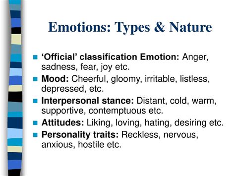 Exploring the Emotions Involved: Fear, Insecurity, or Desiring a Change?