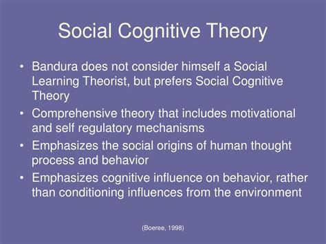 Exploring the Historical Context of Cognitive Influence