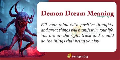 Exploring the Impact of Demon Dream Interpretation on Personal Growth and Identity