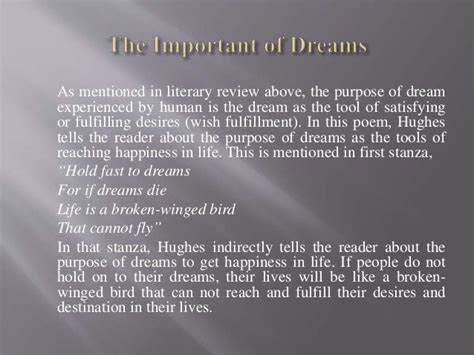 Exploring the Importance of Dreams