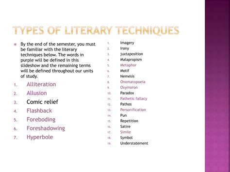 Exploring the Literary Techniques Employed by the Notable Author