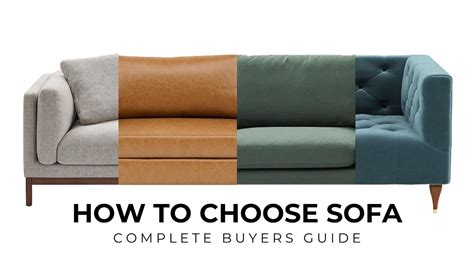 Exploring the Perfect Sofa for Your Living Area