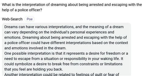 Exploring the Possible Interpretations of Your Partner's Arrest