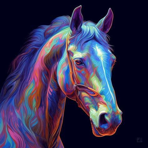 Exploring the Profound Symbolism of Luminous Equines