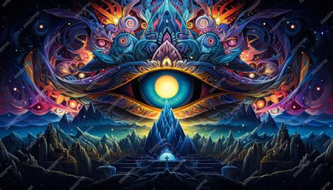 Exploring the Psychedelic Realm: Hallucinogenic Dreams and Chromatic Transformations