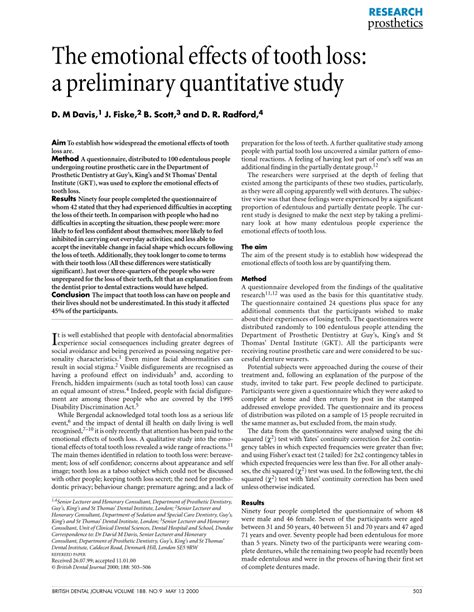 Exploring the Psychological Aspect: Analyzing the Emotional Impact of Dreams Related to Tooth Loss