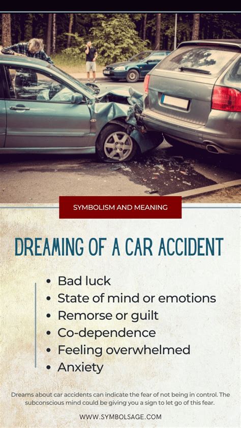 Exploring the Psychological Explanations behind Dreaming about Accidents