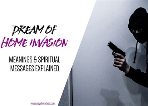 Exploring the Psychological Significance of Dreaming about Home Invasions