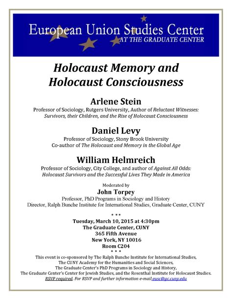 Exploring the Significance of Holocaust Consciousness on Collective Memory and Cultural Landscape