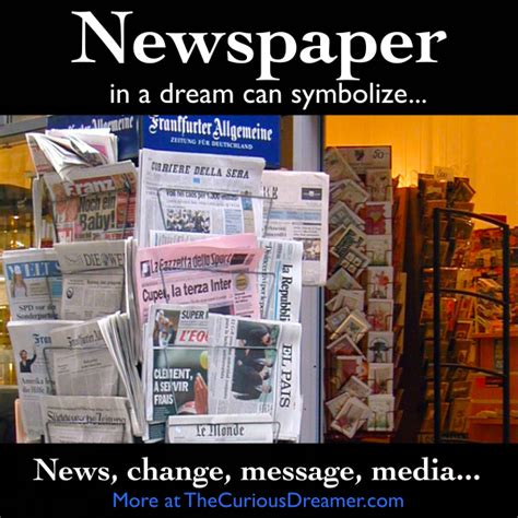 Exploring the Significance of Newspapers as a Symbol in Dreams